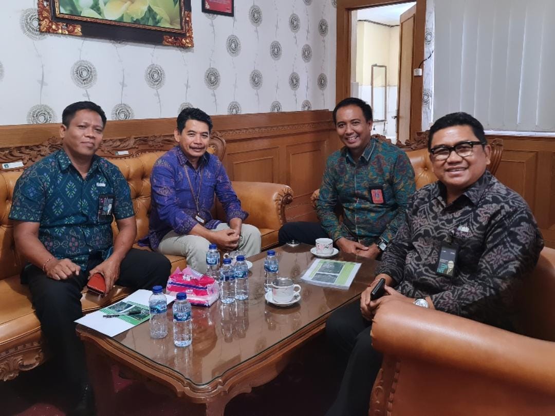 Kunjungan dan Koordinasi GM THE ITDC NUSA DUA ke Kantor Camat Kuta Selatan